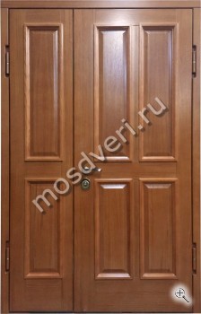 Коричневая входная металлическая дверь МДФ - купить от производителя Мосдвери Коричневая входная металлическая дверь МДФ