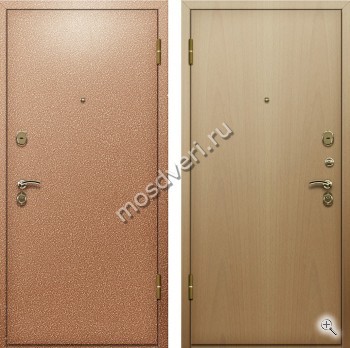 Дверь с порошковым покрытием и ламинатом под светлый бук - купить от производителя Мосдвери Дверь с порошковым покрытием и ламинатом под светлый бук
